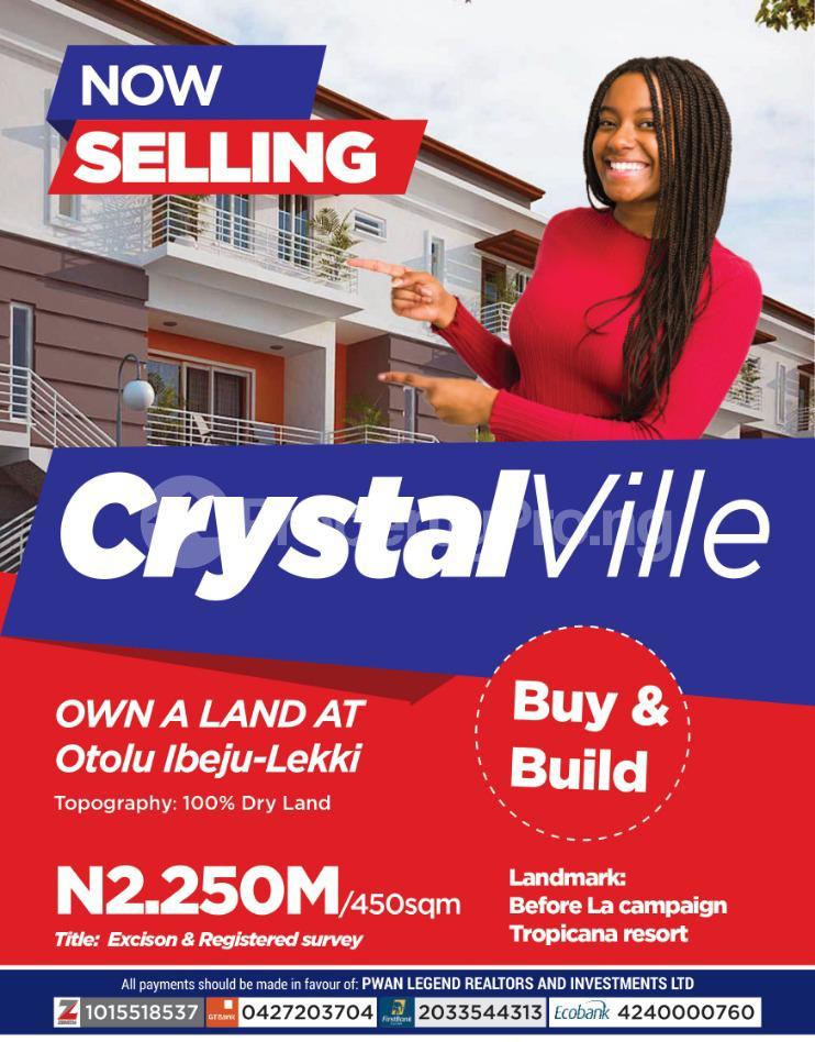 Land for sale Otolu, Ibeju Lekki Ibeju-Lekki Lagos