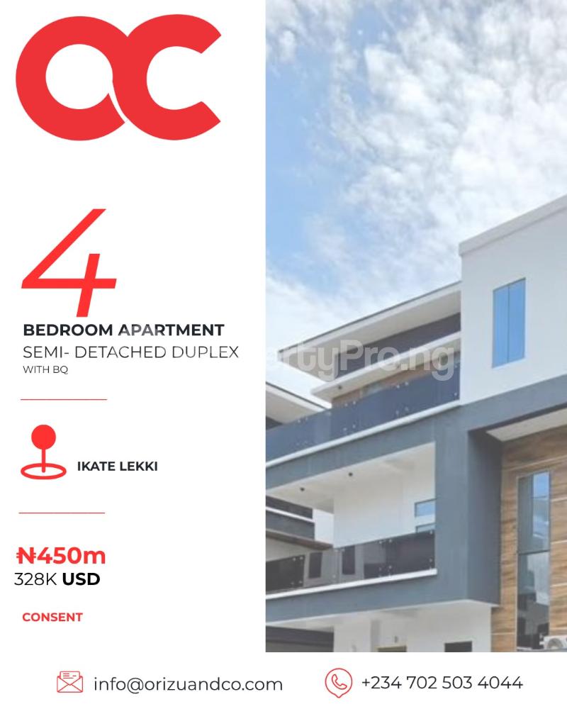 4 bedroom Flat / Apartment for sale Ikate Lekki Lagos