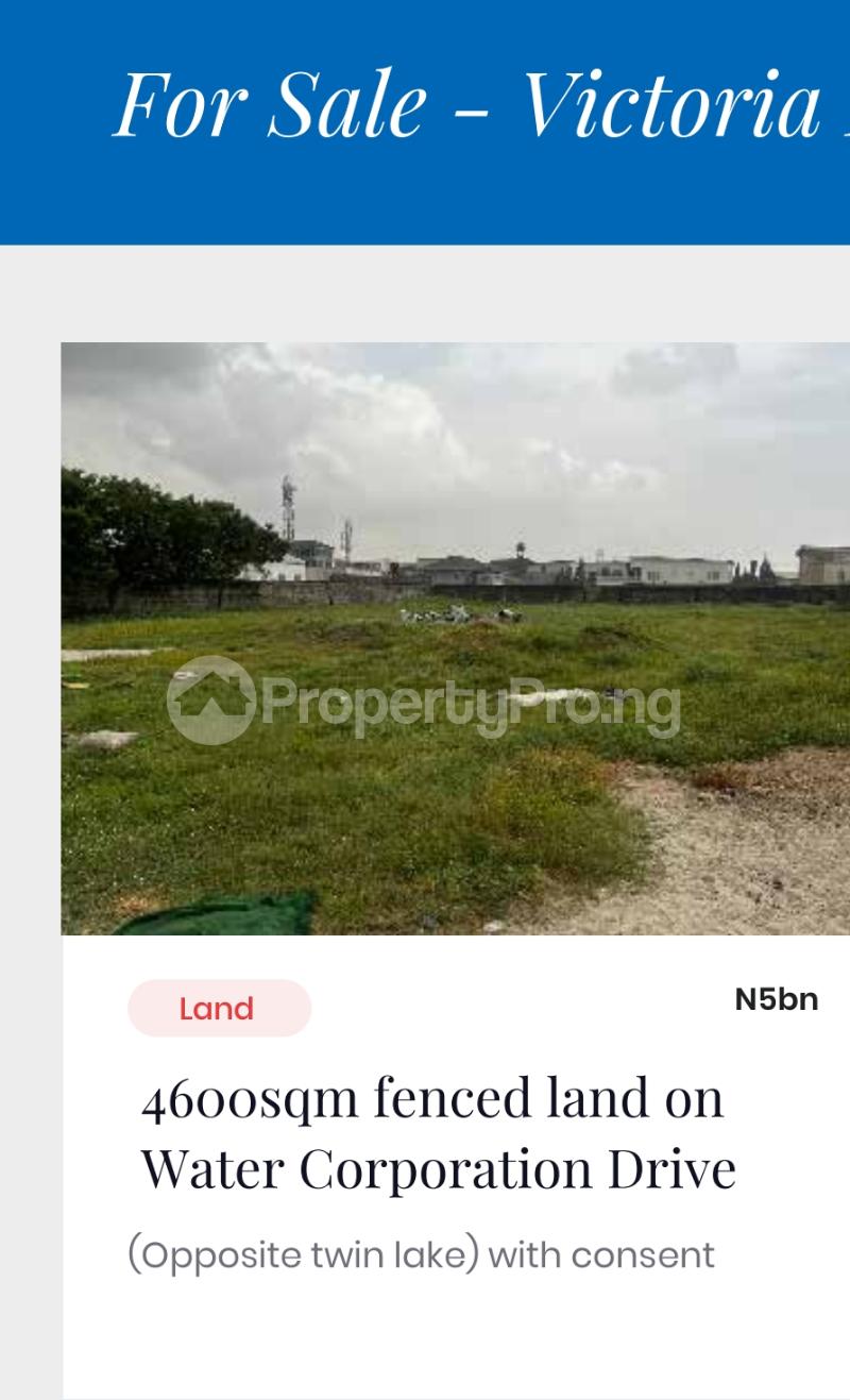 Land for sale Water Corporate Drive Opposite Twin Lake Victoria Island Victoria Island Lagos