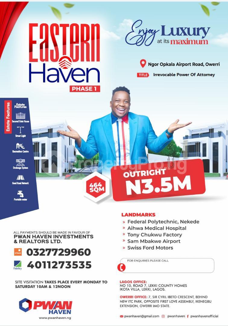 Land for sale Owerri Imo