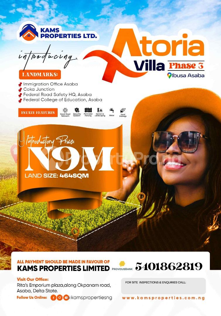 Land for sale Asaba Delta