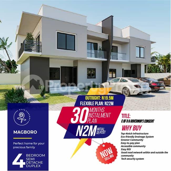 4 bedroom House for sale Magboro Obafemi Owode Ogun - 0