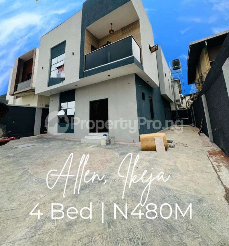 4 bedroom House for sale Allen Avenue Ikeja Lagos