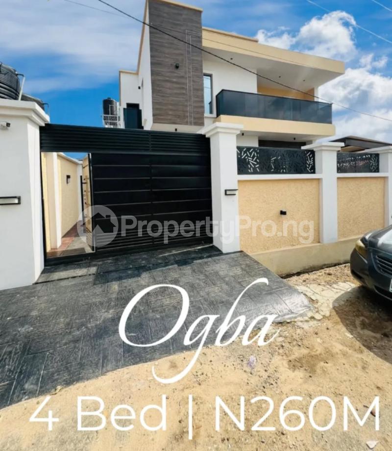 4 bedroom House for sale Ogba Lagos
