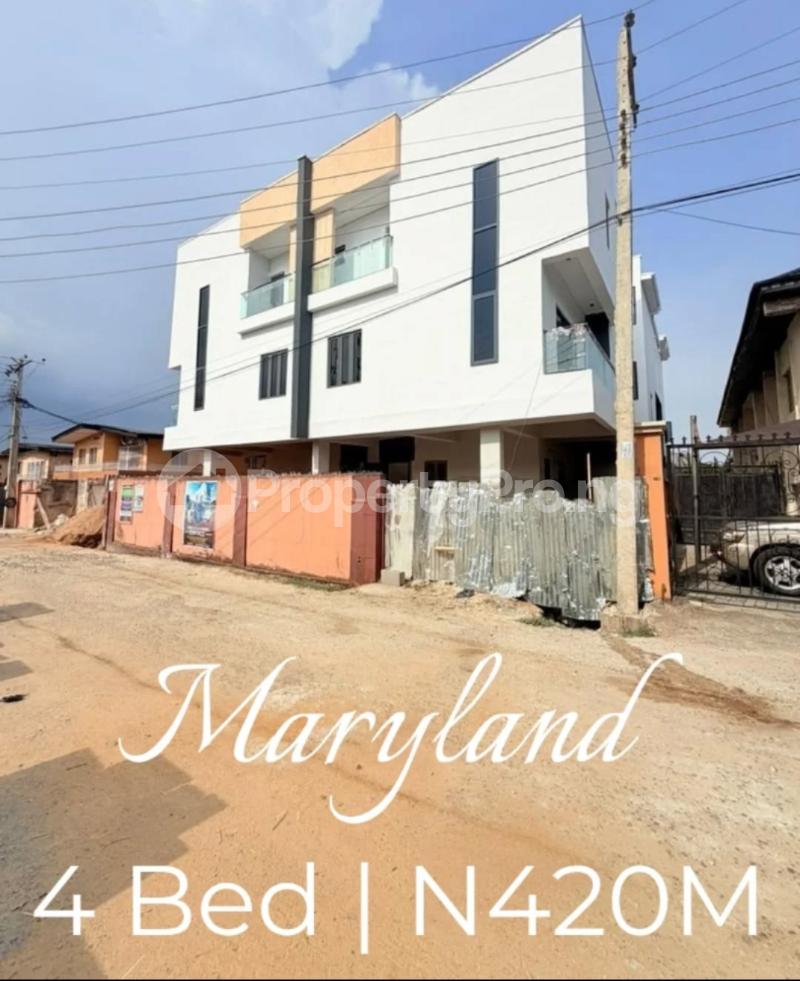 4 bedroom House for sale Maryland Lagos