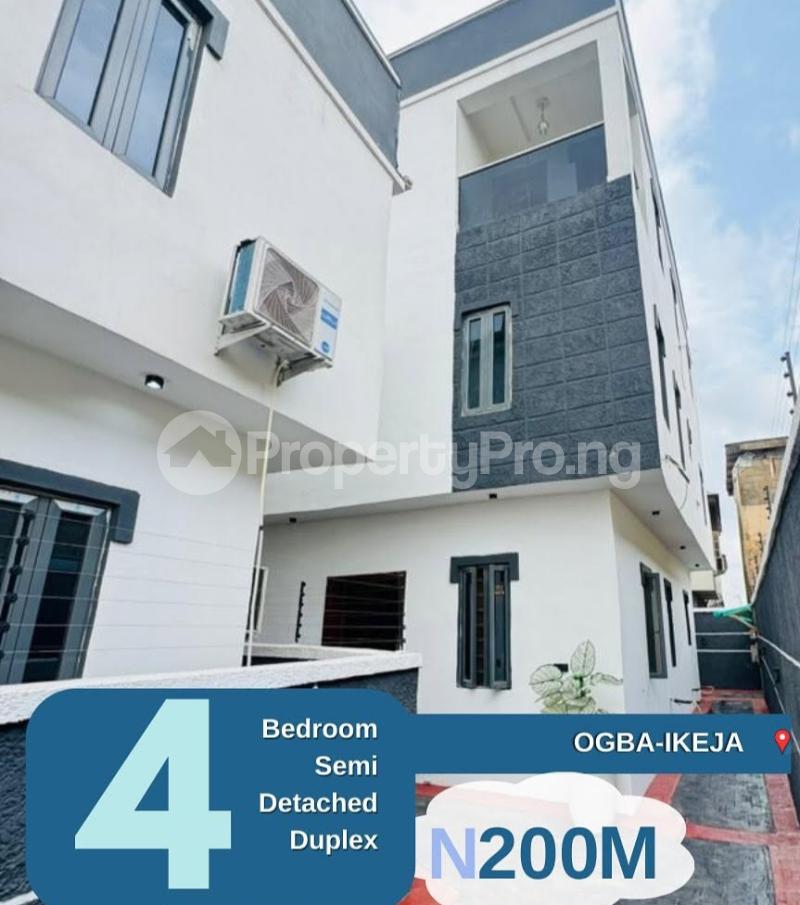 4 bedroom House for sale Ogba Lagos