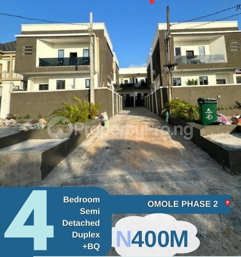4 bedroom House for sale Omole phase 2 Ojodu Lagos