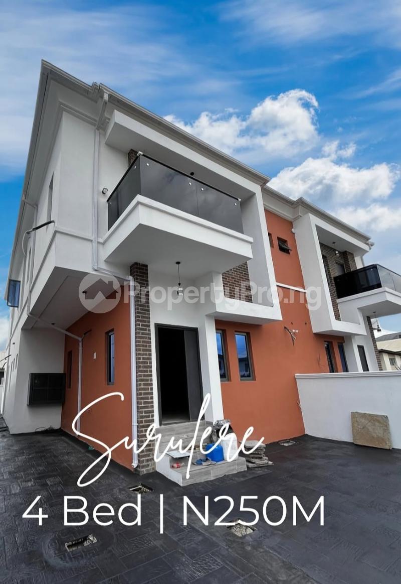 4 bedroom House for sale Aguda Surulere Lagos