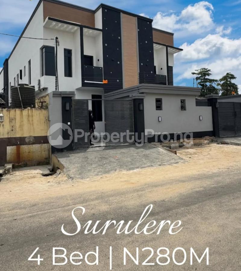 4 bedroom House for sale Surulere Lagos