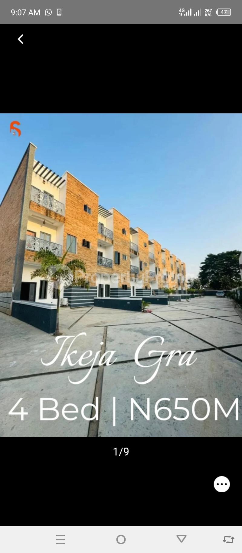 4 bedroom House for sale Ikeja GRA Ikeja Lagos