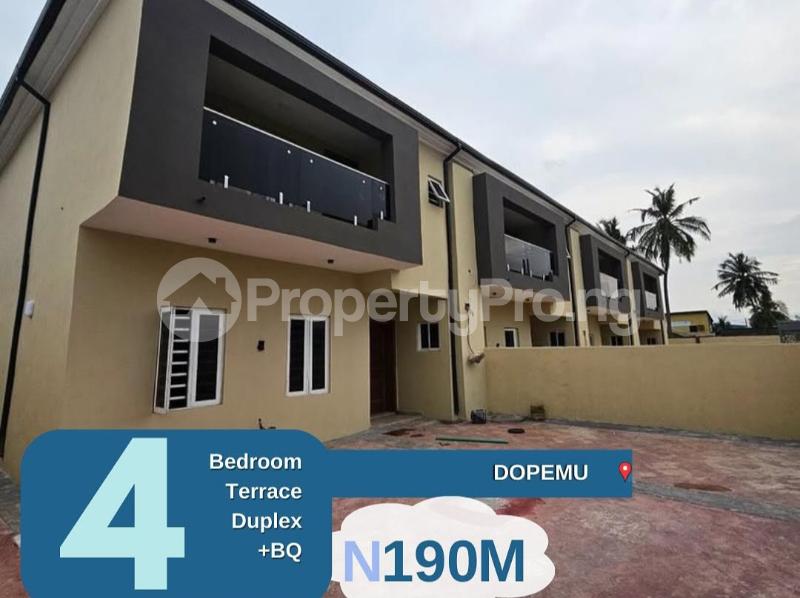 4 bedroom House for sale Dopemu Agege Lagos