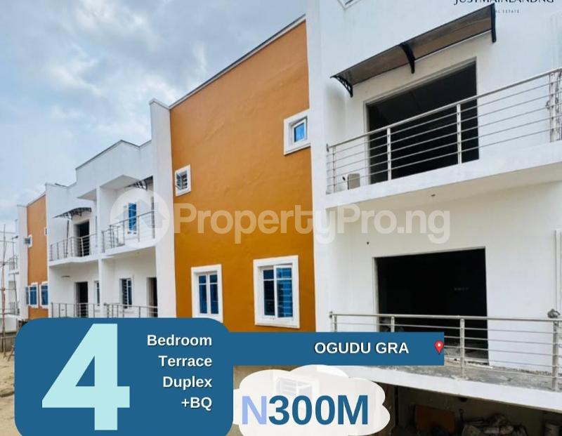4 bedroom House for sale (phase 1 Est) Ogudu Lagos
