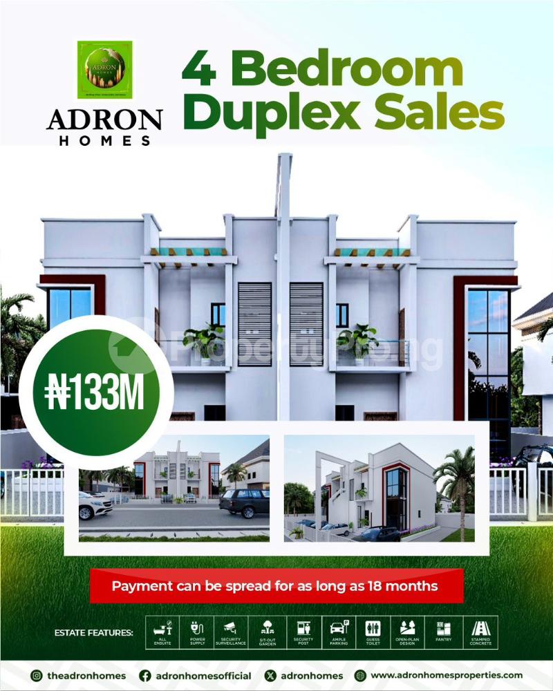 4 bedroom House for sale Shimawa| Adron Homes | Shimawa Glass House, Alabata Abeokuta Ogun