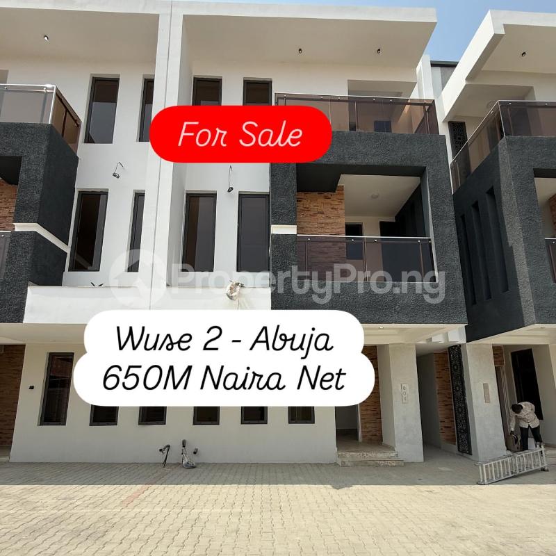 4 bedroom House for sale Wuse 2 Abuja
