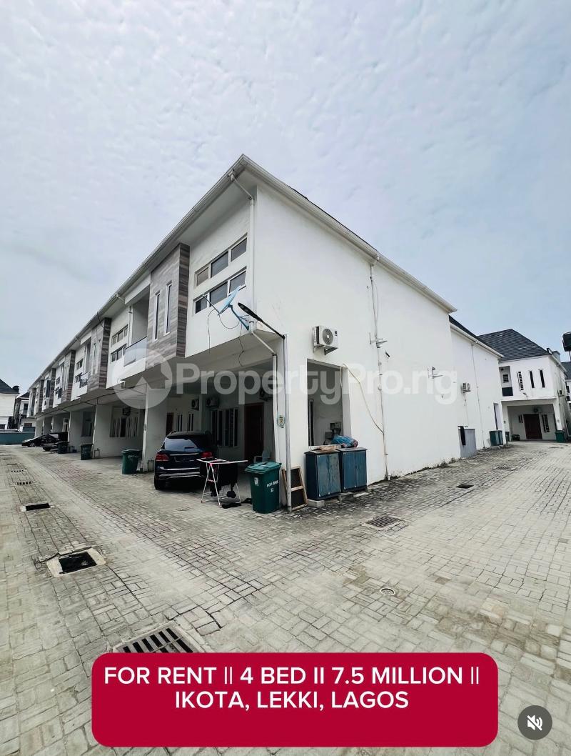 4 bedroom House for rent Ikota Lekki Lagos