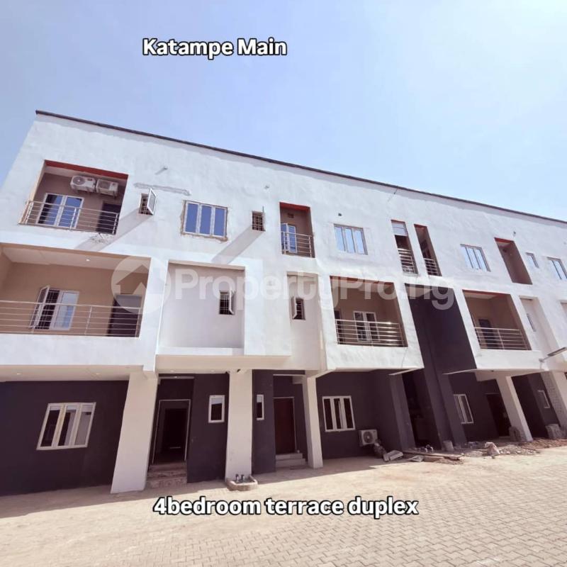 4 bedroom House for sale Strategically Located Estate With Close Proximity With Maitama Abuja. Katampe Main Abuja