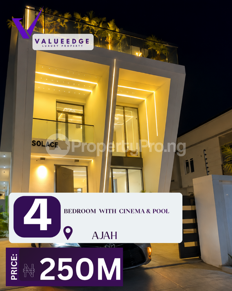 4 bedroom House for sale Ajah Lagos
