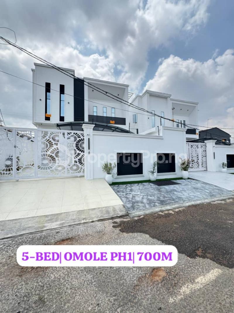 5 bedroom House for sale Omole Phase 1 Omole phase 1 Ojodu Lagos