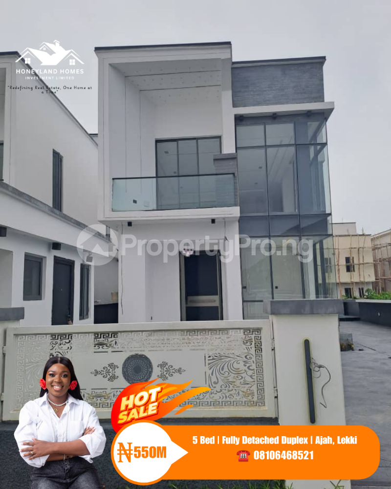 5 bedroom House for sale Royal Garden Mobil Road Ajah Lagos