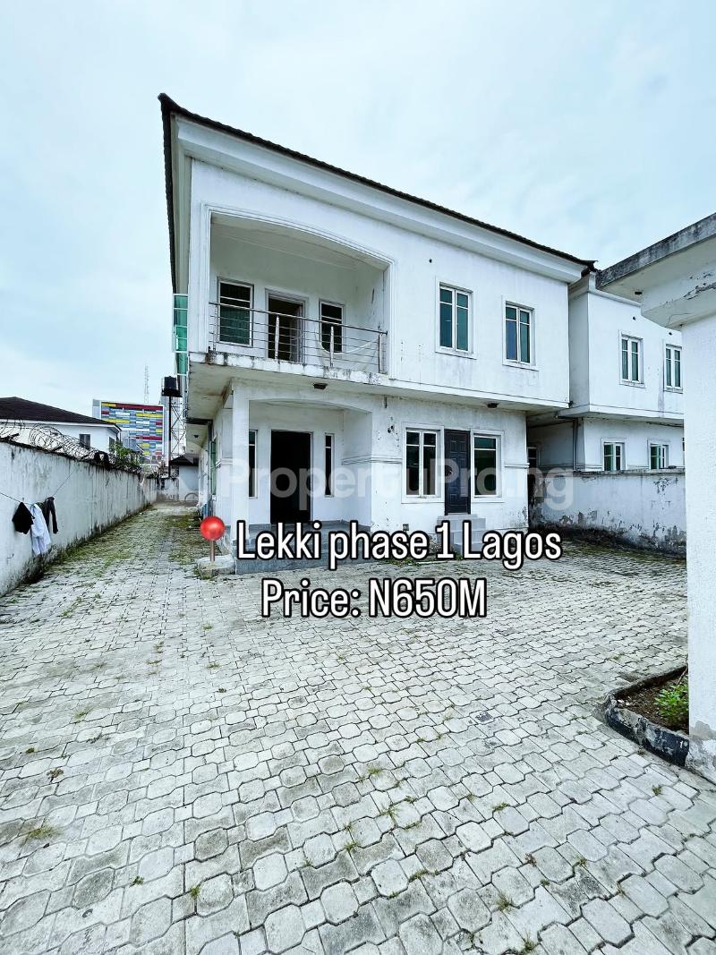 5 bedroom House for sale Lekki Phase 1 Lekki Lagos