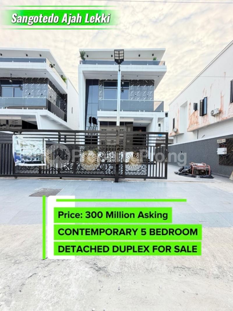 5 bedroom House for sale Sangotedo Ajah Lagos