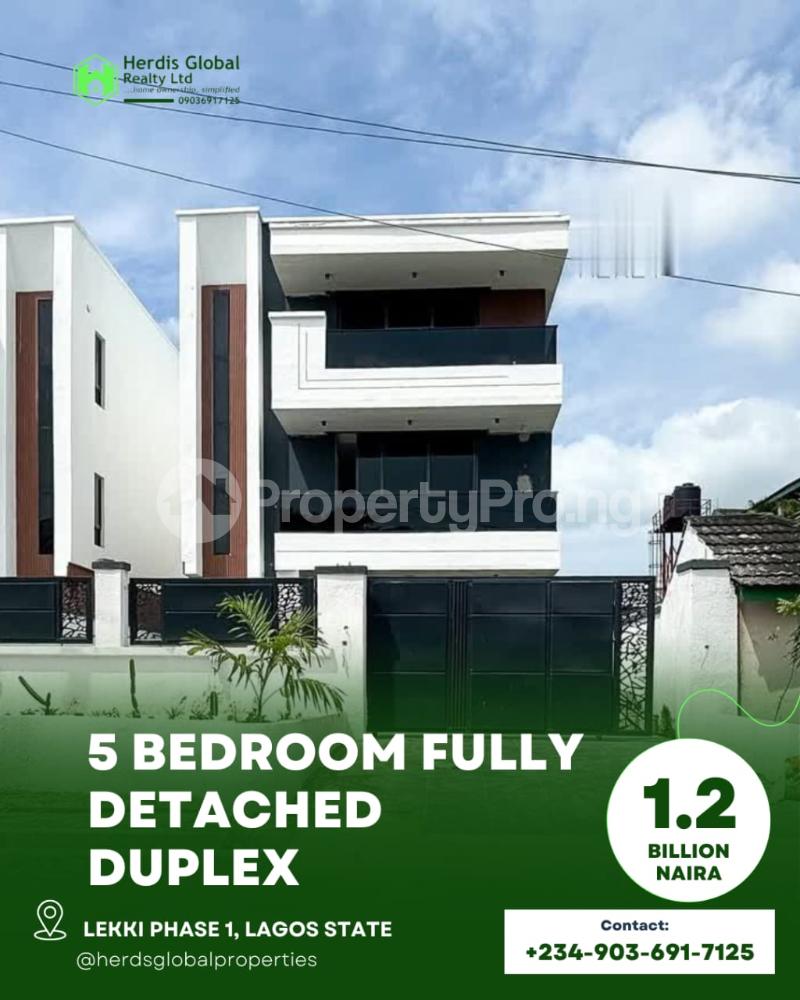 5 bedroom House for sale Lekki Phase1 Main Entrance, Lekki Phase 1 Lekki Lagos