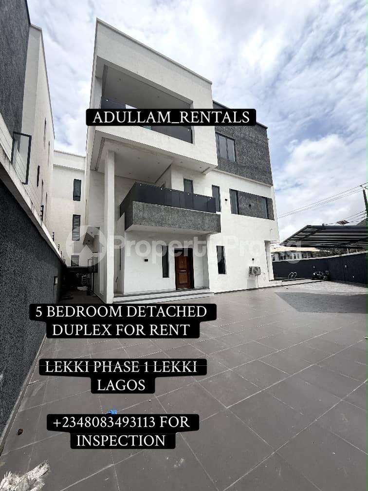 5 bedroom House for rent Lekki Phase 1 Lekki Lagos