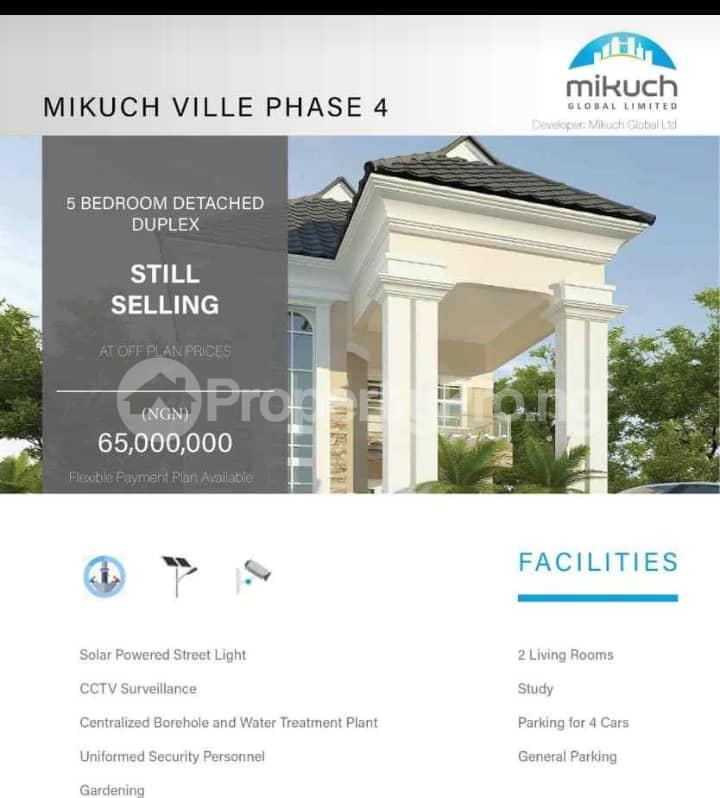 5 bedroom House for sale Mikuch Ville Phase 4 Gaduwa Abuja