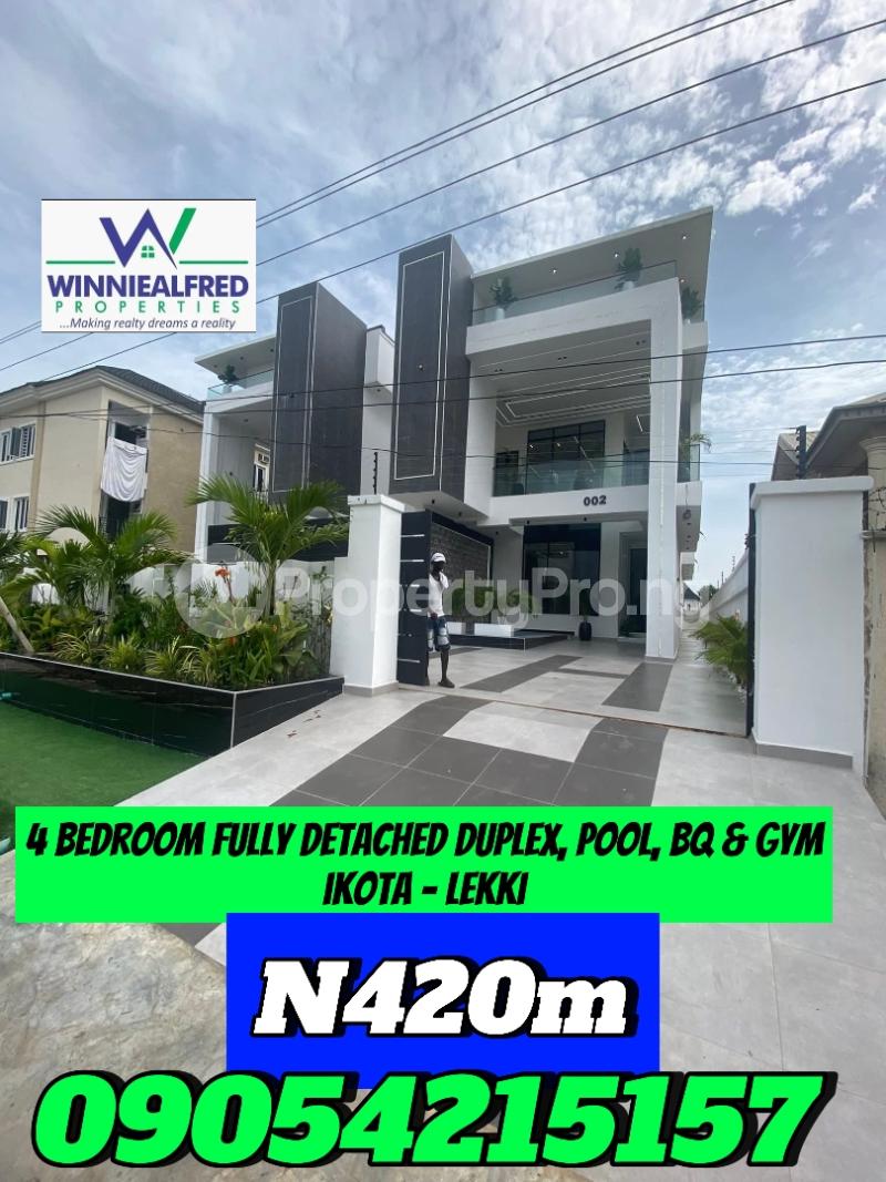 House for sale Ikota Lekki Lagos