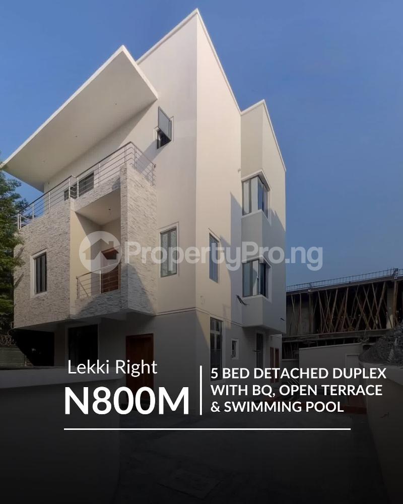5 bedroom House for sale Lekki Right, Lekki Phase 1 Lekki Lagos