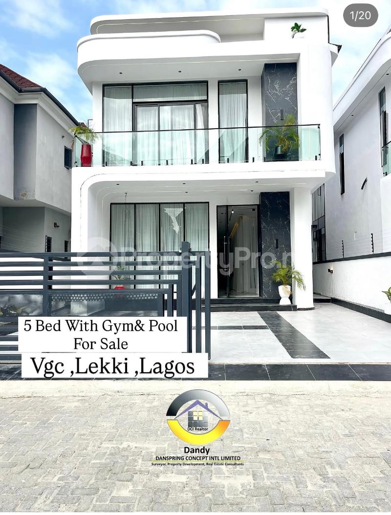 5 bedroom House for sale VGC Lekki Lagos