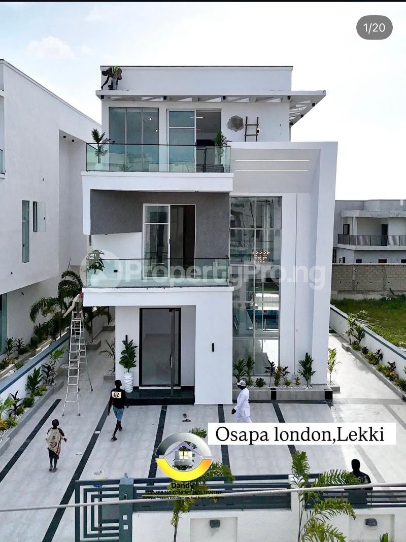 5 bedroom House for sale Osapa london Lekki Lagos