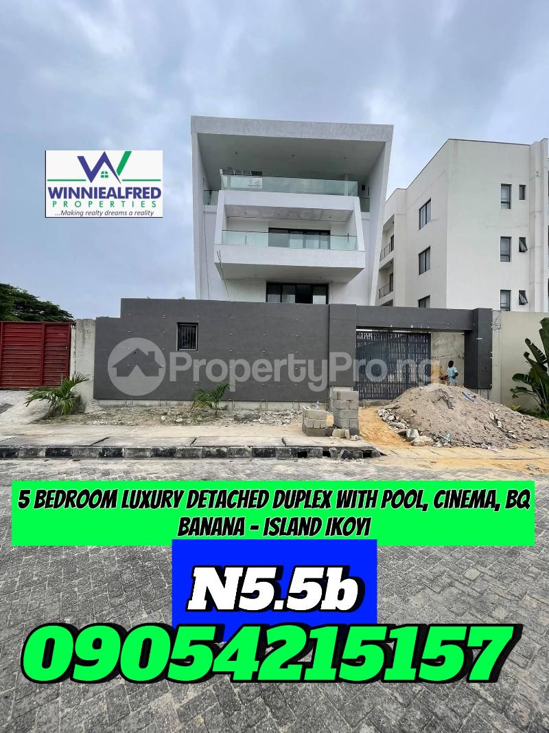 5 bedroom House for sale Banana Island Ikoyi Lagos