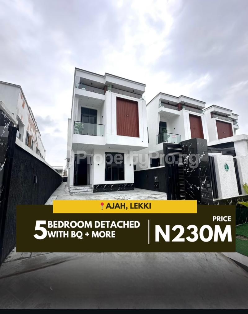 5 bedroom House for sale Ajah Lekki Lagos Lekki Scheme 2 Ajah Lagos
