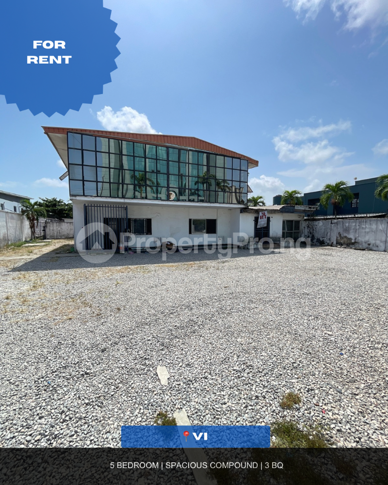 5 bedroom House for rent Victoria Island Lagos