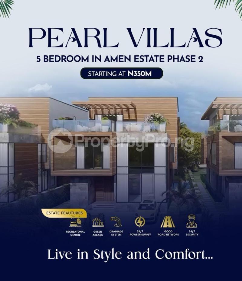 5 bedroom House for sale Amen Estate Phase 1, Jin Hua Eleko Ibeju-Lekki Lagos