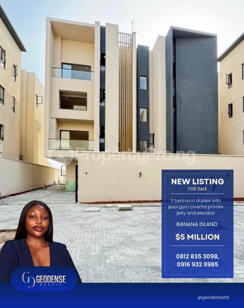 5 bedroom House for sale Banana Island Ikoyi Lagos