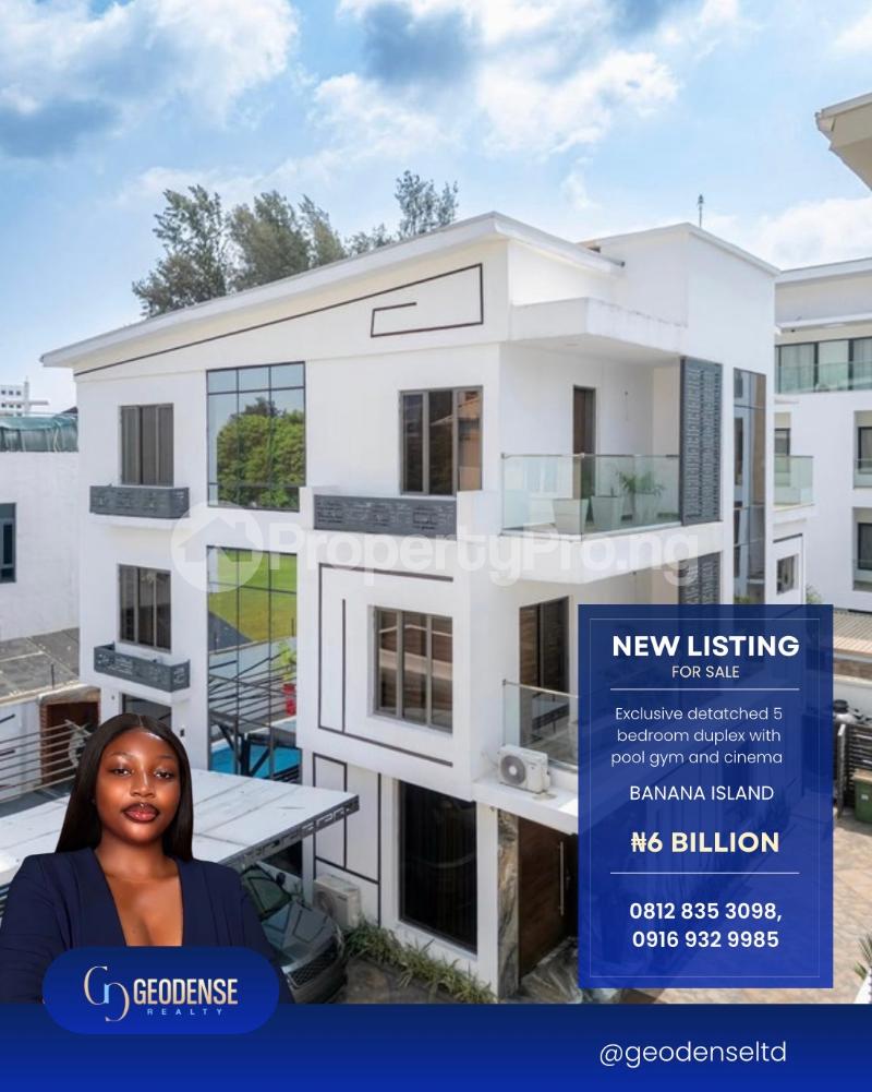 5 bedroom House for sale Banana Island Ikoyi Lagos