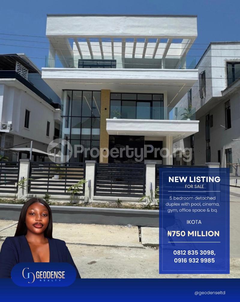 5 bedroom House for sale Ikota Lekki Lagos