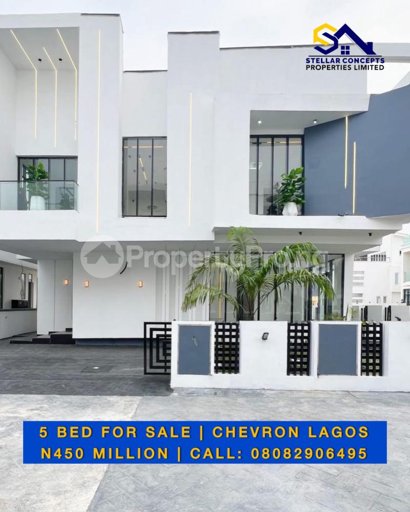 5 bedroom House for sale Chevron Lekki Lagos
