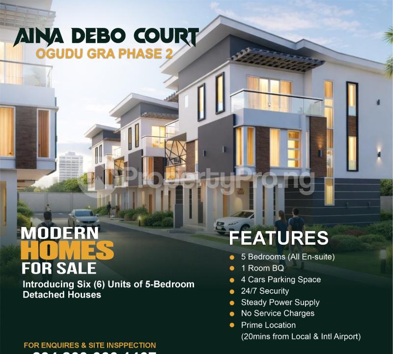 5 bedroom House for sale Ogudu Gra Phase 2 Ogudu GRA Ogudu Lagos