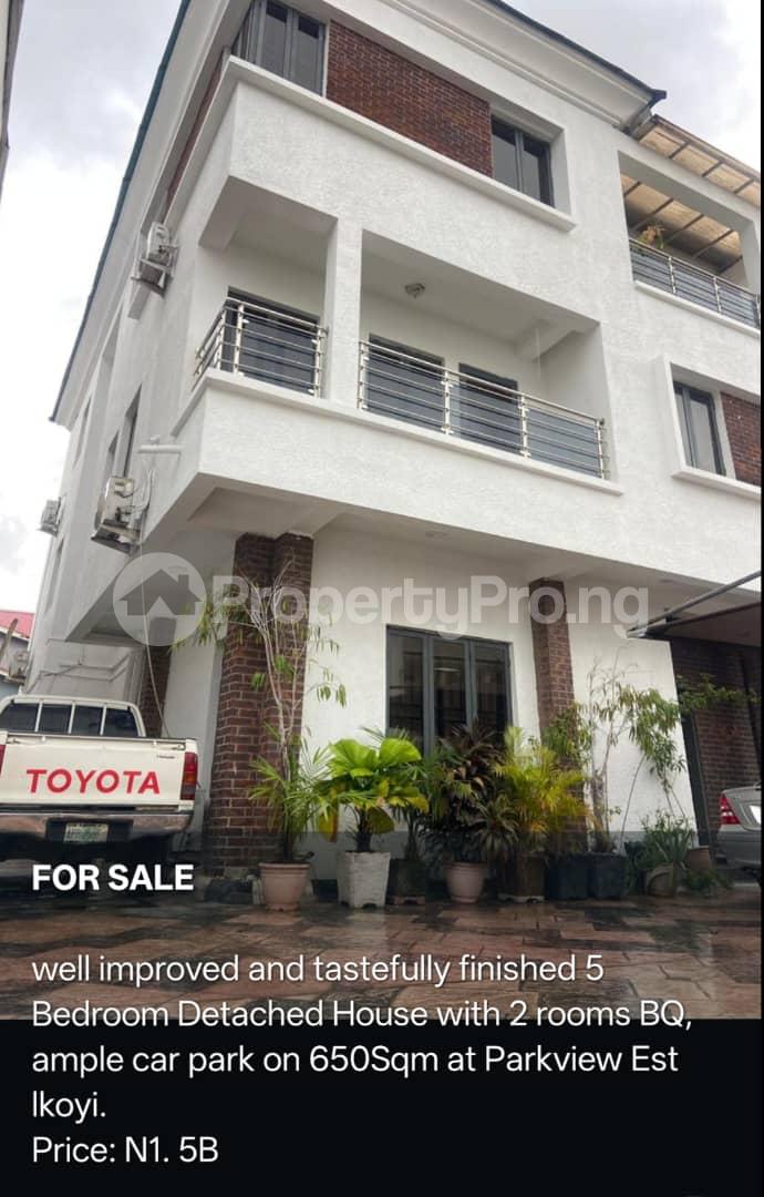 5 bedroom House for sale Parkview Estate Ikoyi Lagos