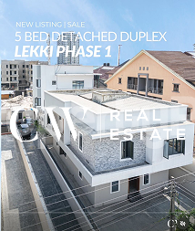 5 bedroom House for sale Lekki Phase 1 Lekki Lagos