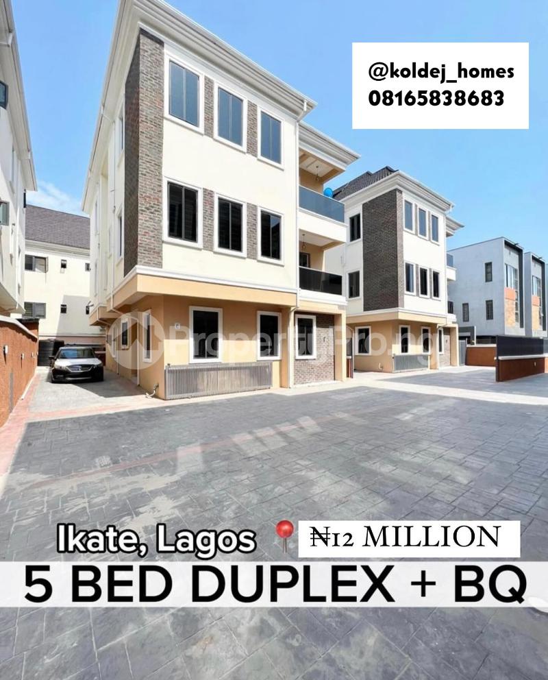 5 bedroom House for rent Ikate Lekki Lagos