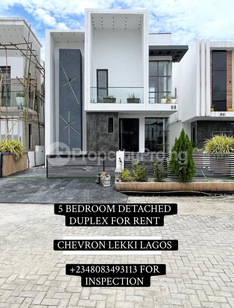 5 bedroom House for rent Chevron Lekki Lagos