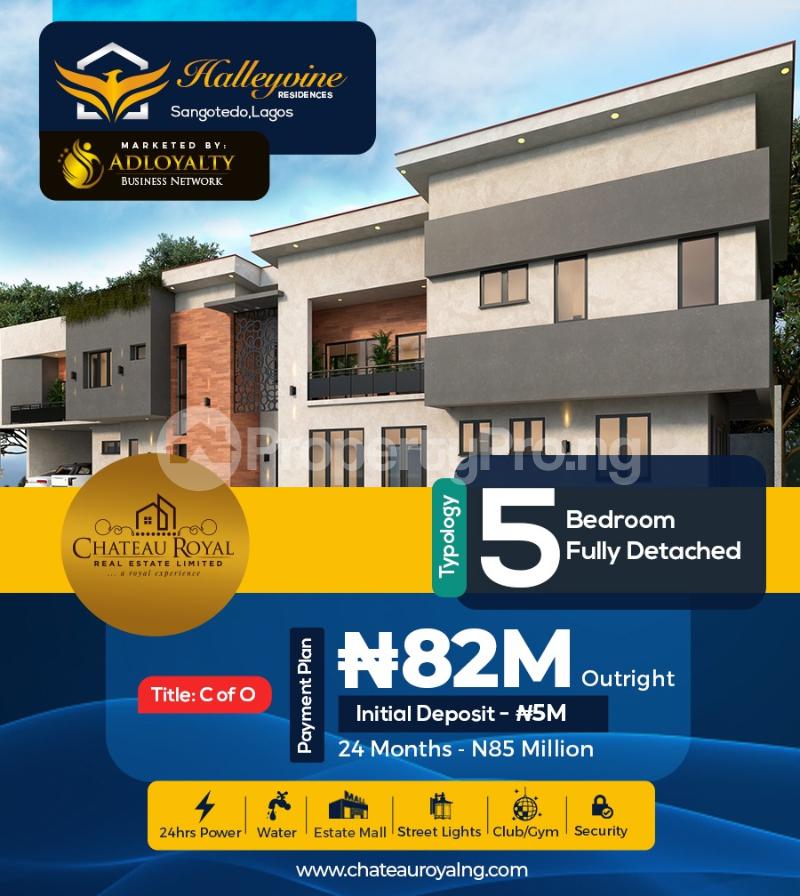 5 bedroom House for sale   Sangotedo Ajah Lagos