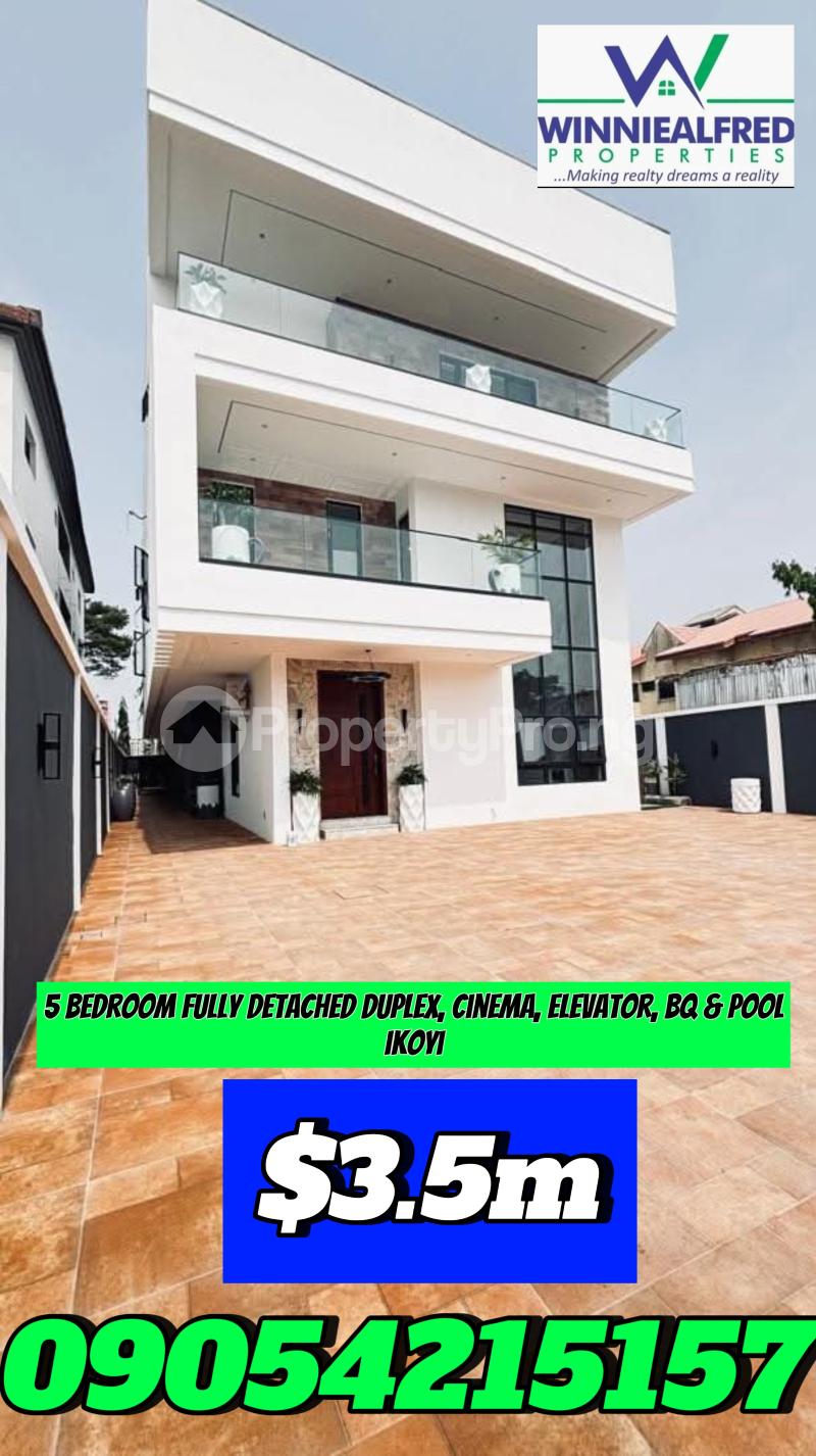 5 bedroom House for sale Old Ikoyi Ikoyi Lagos