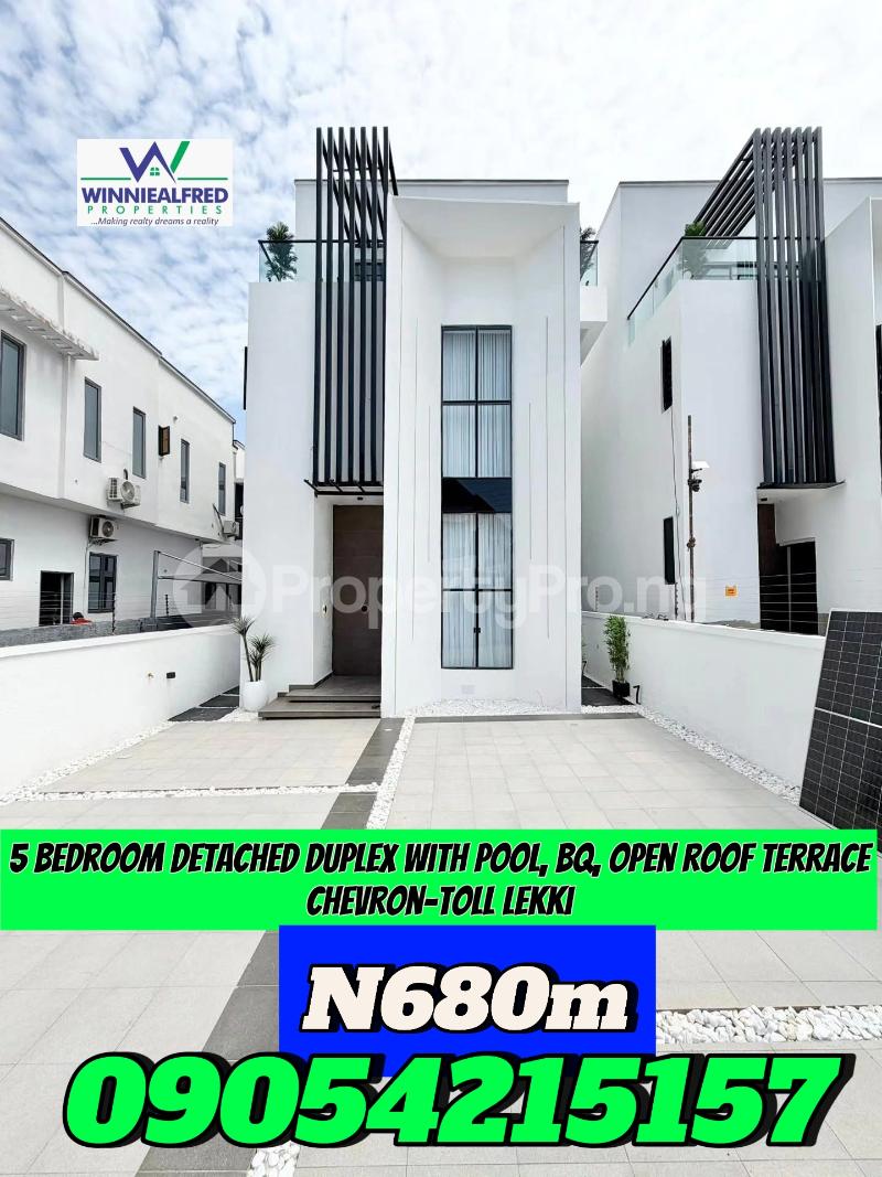 5 bedroom House for sale Chevron Toll Gate Lekki Lagos