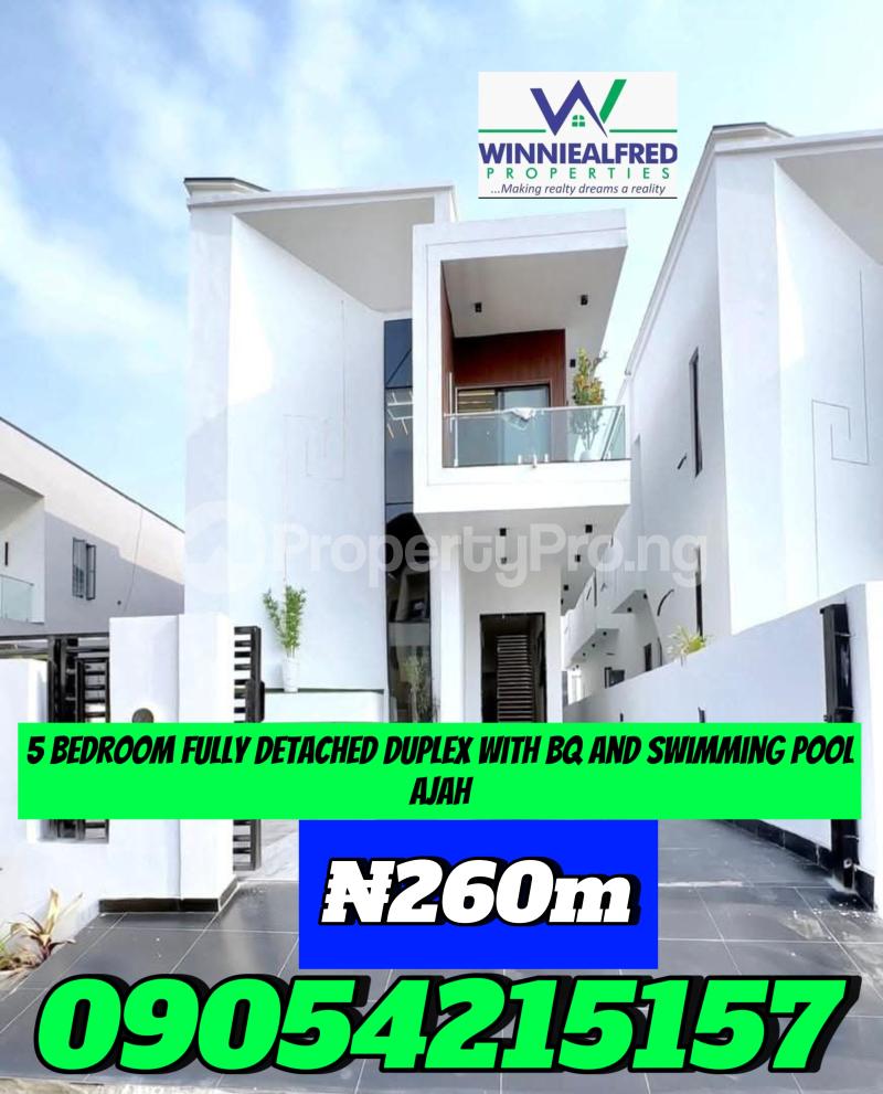 5 bedroom House for sale Ajah Lagos