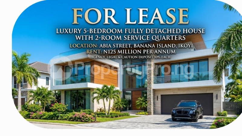 5 bedroom House for rent Banana Island Ikoyi Banana Island Ikoyi Lagos